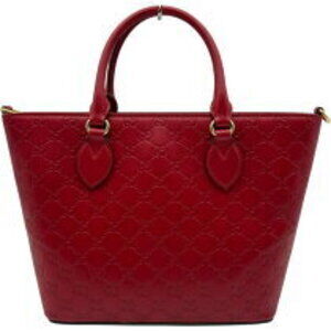 Gucci ssima Red Shoulder Bag Handbag